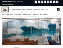 Tablet Screenshot of myfavoriteartplace.com